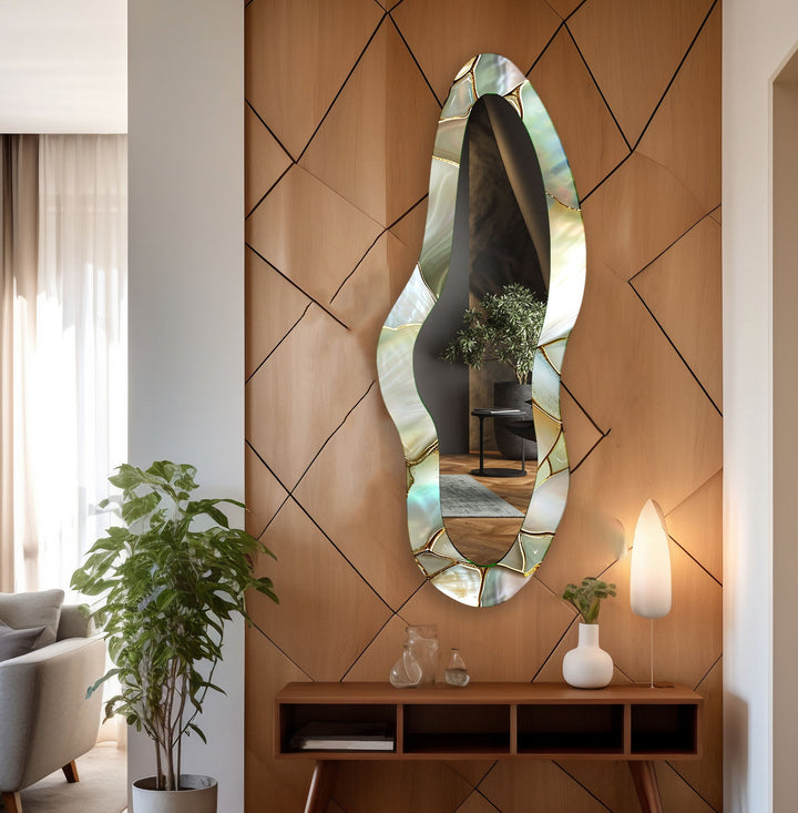 Wall mirrors featuring intricate patterns for a decorative piece that transforms your space
