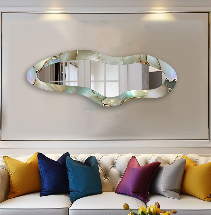 Wall mirrors offering a stylish and versatile addition to modern home decor