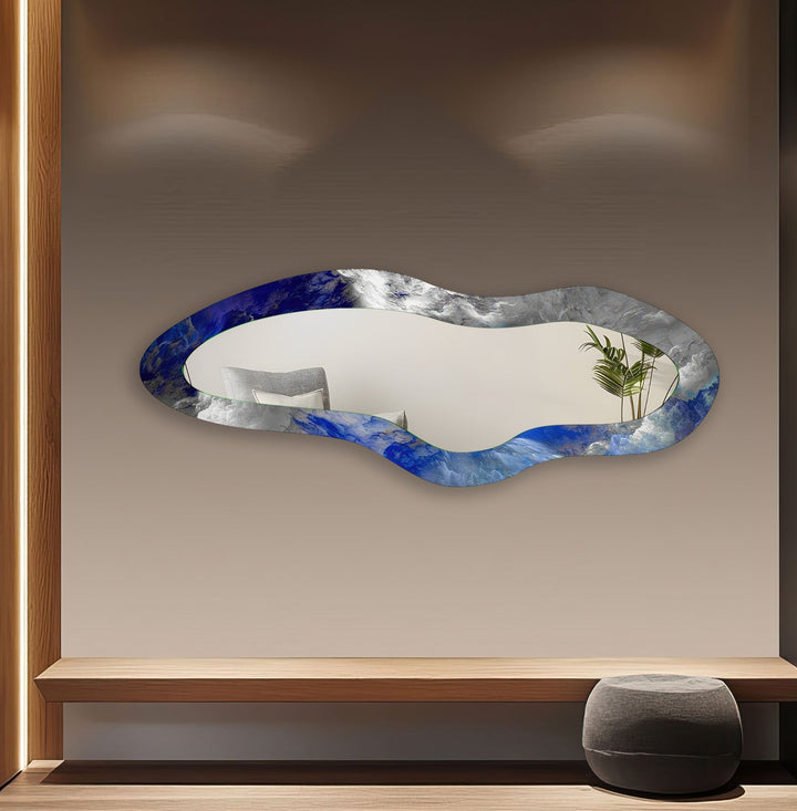 Stylish wall mirrors designed with sleek frames to elevate the aesthetic of any room
