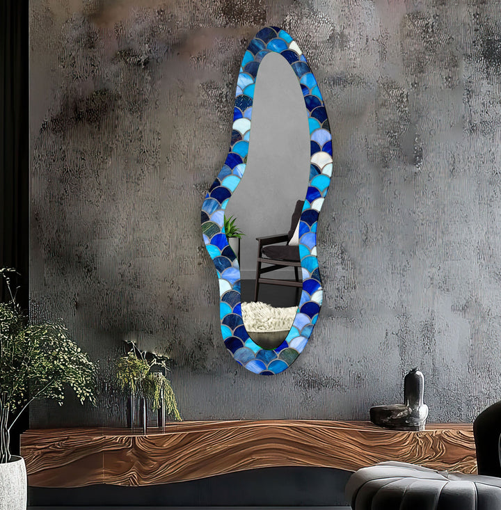 Mirrored wall art showcasing creative shapes and patterns to elevate your wall decor

