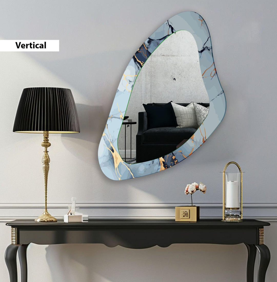 Decorative wall mirror perfect for adding a touch of modern elegance to your home
