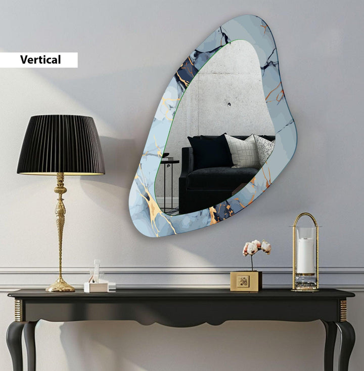 Decorative wall mirror perfect for adding a touch of modern elegance to your home
