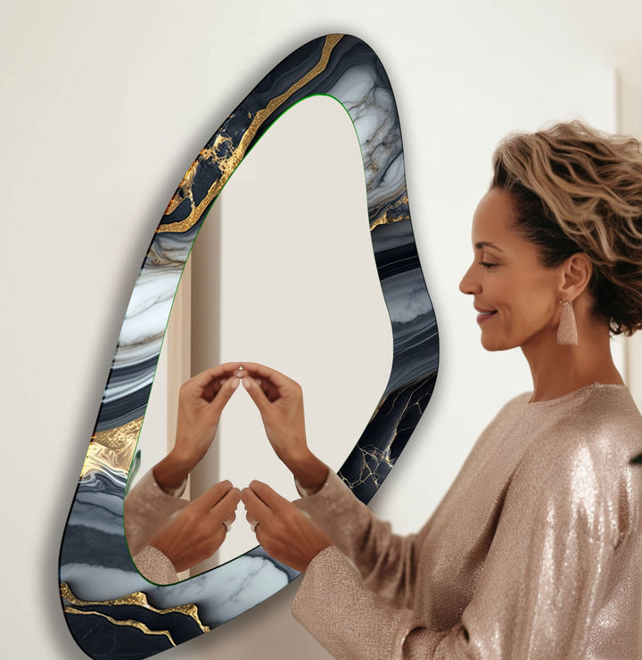 Stylish wall mirrors designed with modern aesthetics to complement any decor theme
