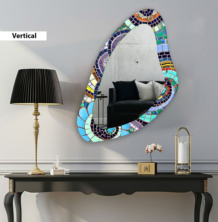 Mirror wall art showcasing intricate designs that enhance the sophistication of your walls

