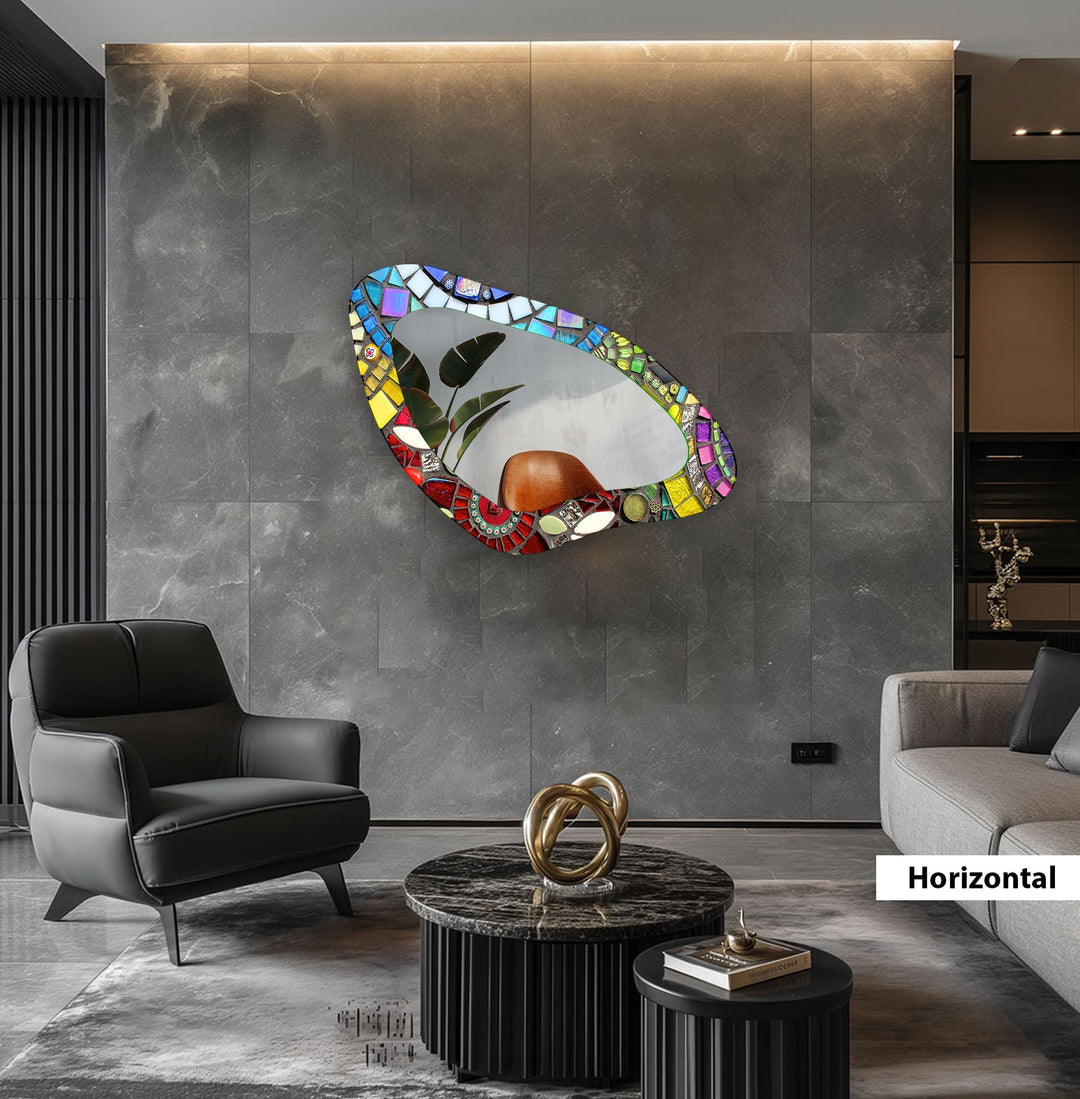 Mirror wall art showcasing intricate designs that enhance the sophistication of your walls
