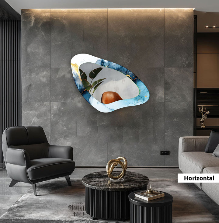 Stylish wall mirrors with bold and sleek frames to elevate the decor of any room
