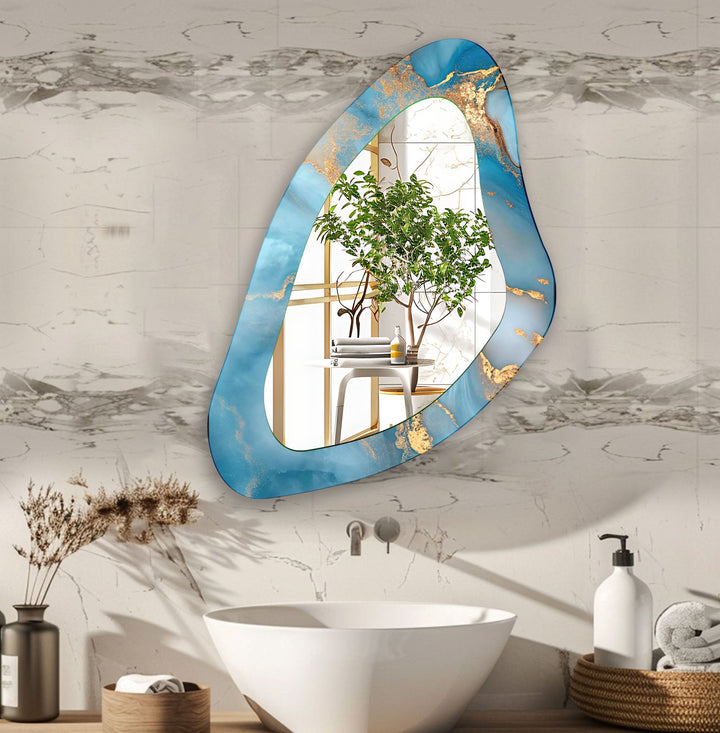 Stylish wall mirrors designed with sleek frames to elevate the aesthetic of any room
