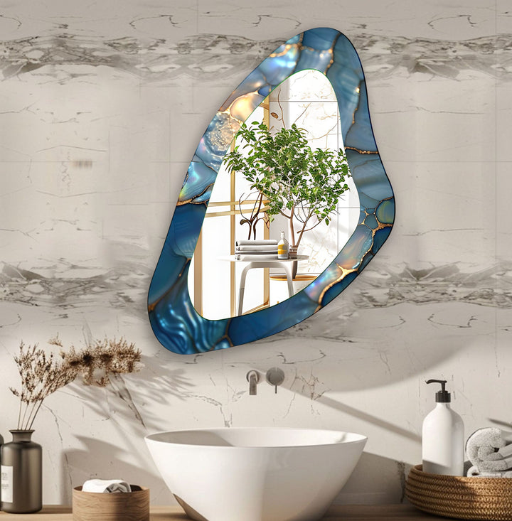 Stylish wall mirrors designed with modern aesthetics to complement any decor theme
