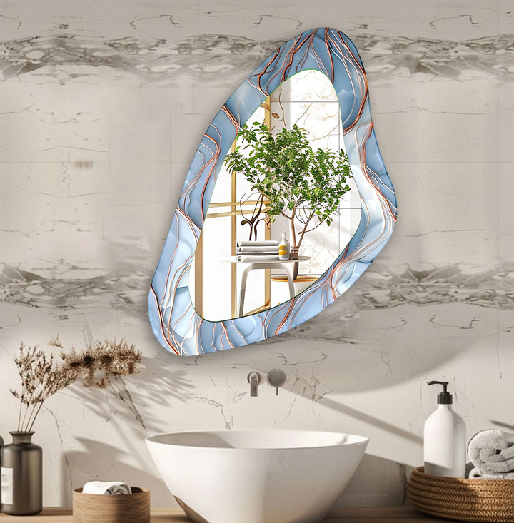 Stylish wall mirrors designed with modern aesthetics to complement any decor theme
