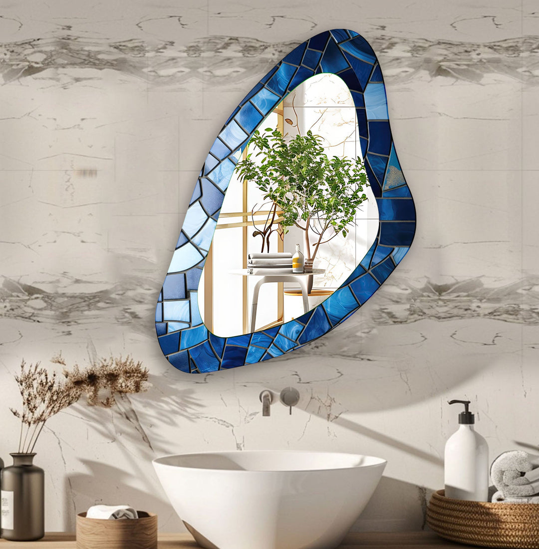 Decorative wall mirror blending timeless charm with contemporary style for versatile decor
