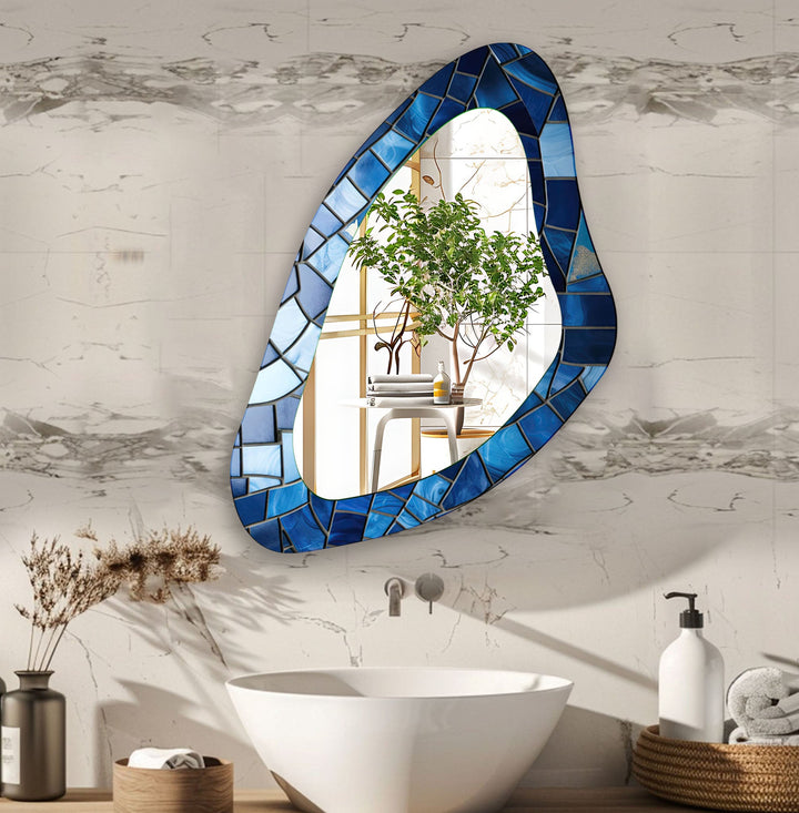 Decorative wall mirror blending timeless charm with contemporary style for versatile decor
