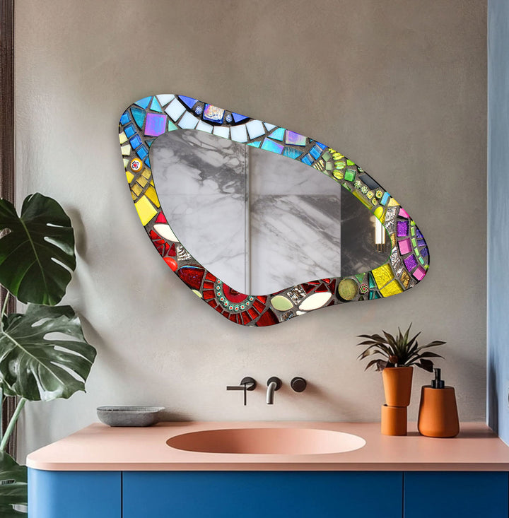 Wall mirrors featuring sleek lines and creative frames to bring modern charm to your decor

