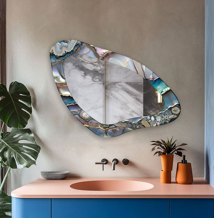 Stylish wall mirrors featuring sleek and modern frames for a sophisticated look
