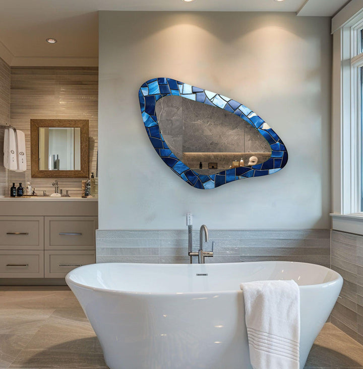 Stylish wall mirrors crafted with clean lines to complement modern interiors
