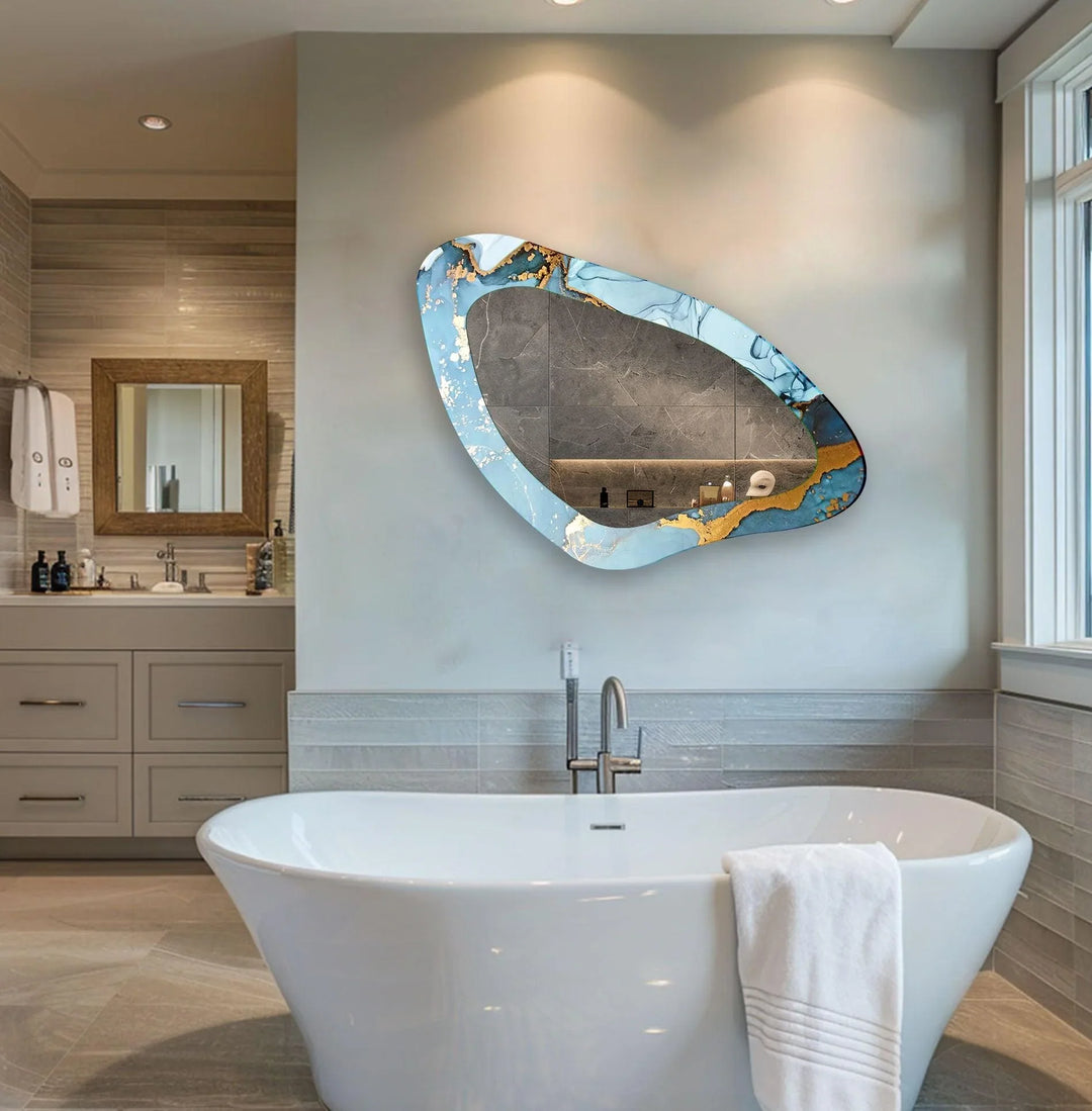 Stylish wall mirrors designed with modern aesthetics to complement any decor theme
