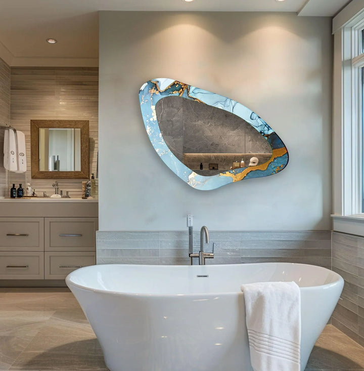 Stylish wall mirrors designed with modern aesthetics to complement any decor theme
