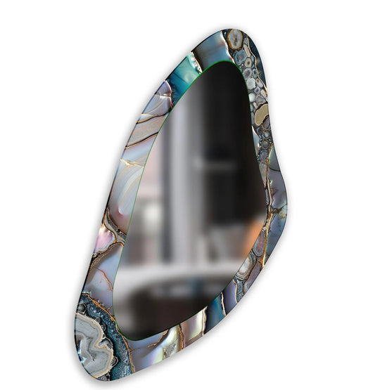 Decorative wall mirror showcasing minimalist elegance for a timeless addition to any room
