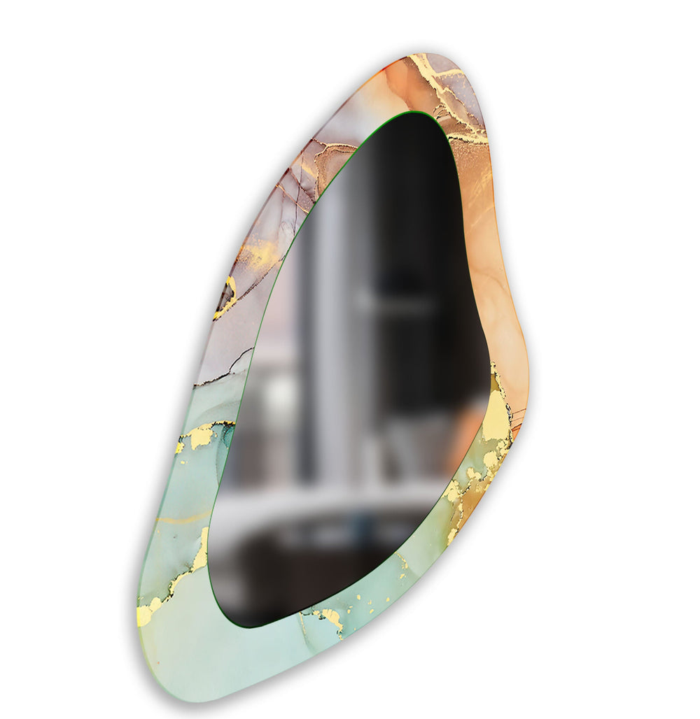 Mirror wall decor with creative frames and reflective details to elevate your home interior
