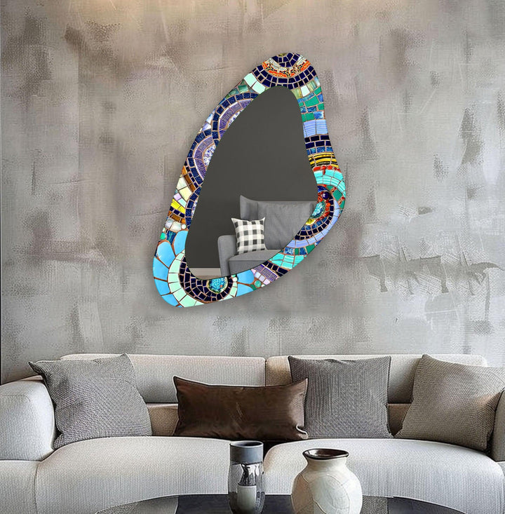 Stylish wall mirrors with bold and sleek frames to elevate the decor of any room
