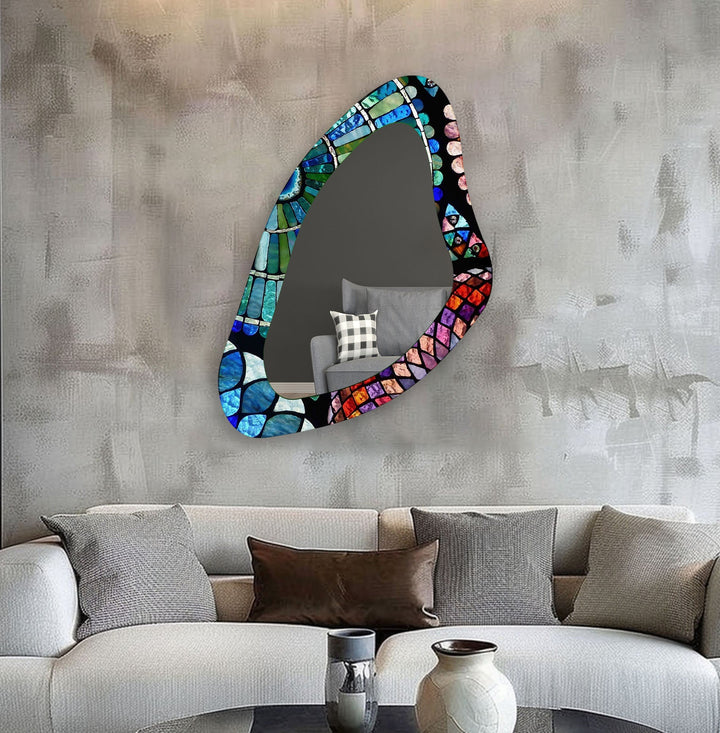 Stylish wall mirrors designed with sleek frames to elevate the aesthetic of any room
