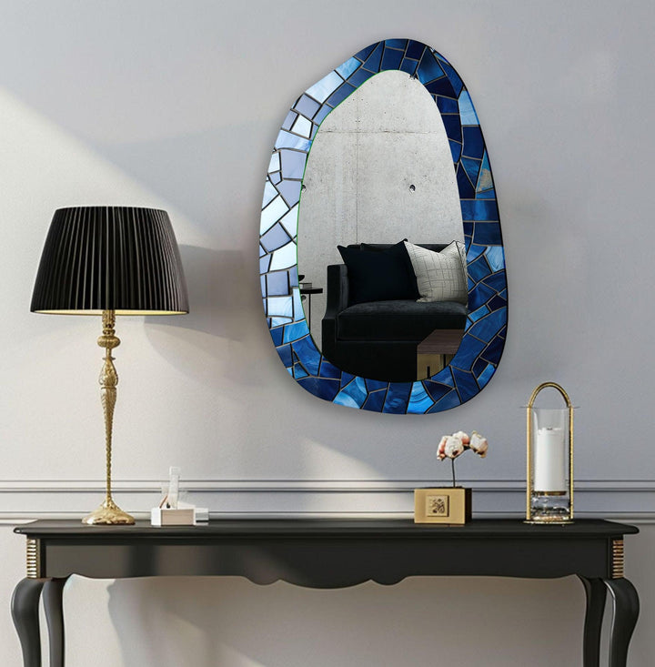 Mirror wall decor with creative frames and reflective details to elevate your home interior
