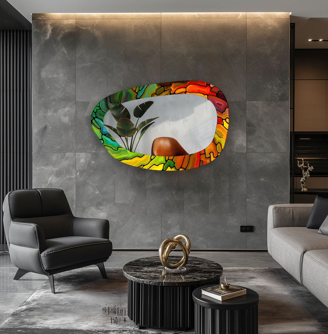 Stylish wall mirrors designed to reflect light and create depth in any room

