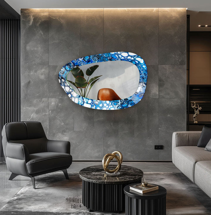 Wall mirrors featuring intricate patterns for a decorative piece that transforms your space
