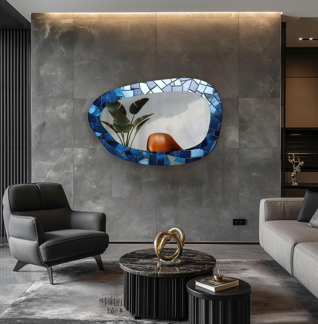 Wall mirrors featuring sleek lines and creative frames to bring modern charm to your decor

