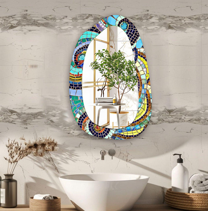 Stylish wall mirrors with bold and sleek frames to elevate the decor of any room
