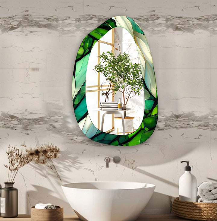 Stylish wall mirrors designed with sleek frames to elevate the aesthetic of any room
