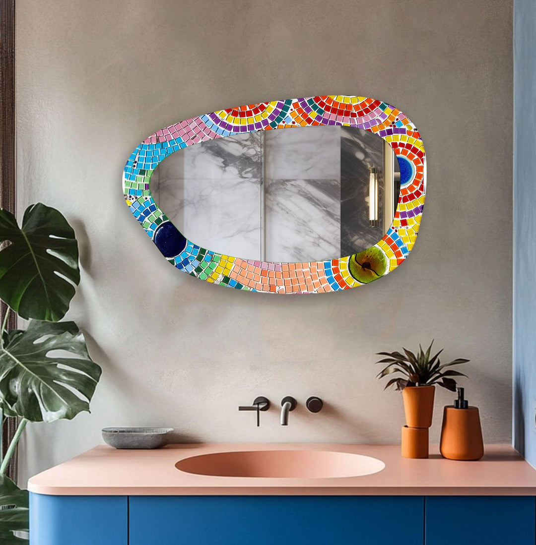 Stylish wall mirrors crafted with clean lines to complement modern interiors
