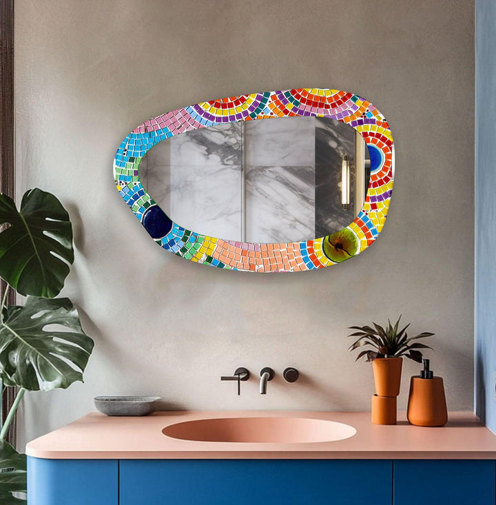 Stylish wall mirrors crafted with clean lines to complement modern interiors
