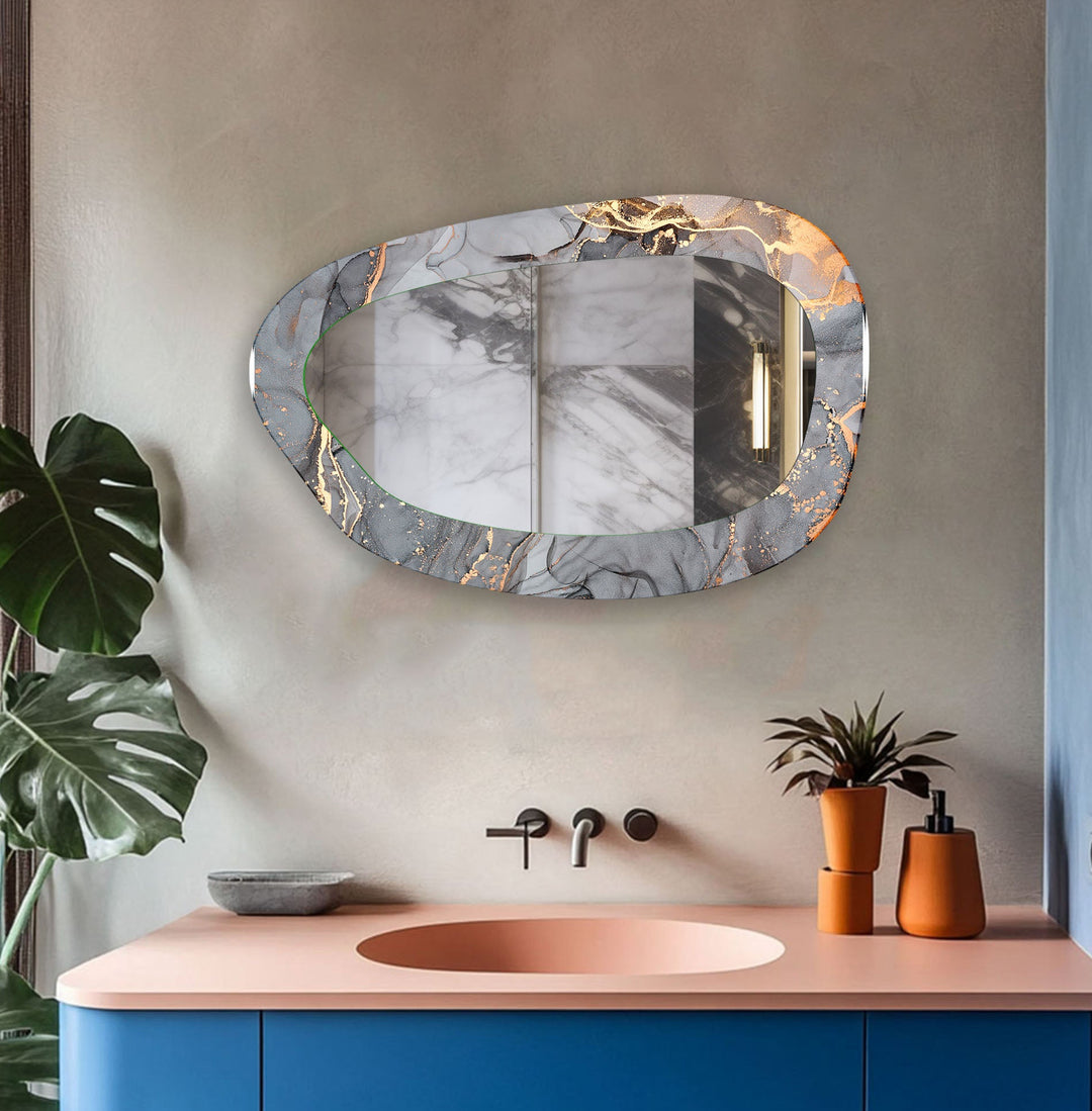 Mirror wall art showcasing intricate designs that enhance the sophistication of your walls
