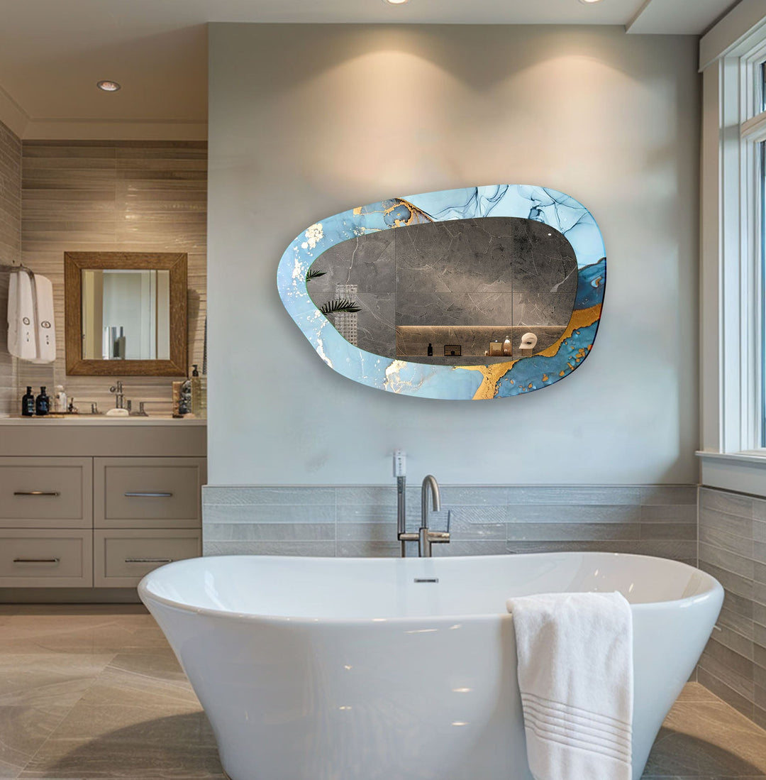 Stylish wall mirrors designed with modern aesthetics to complement any decor theme
