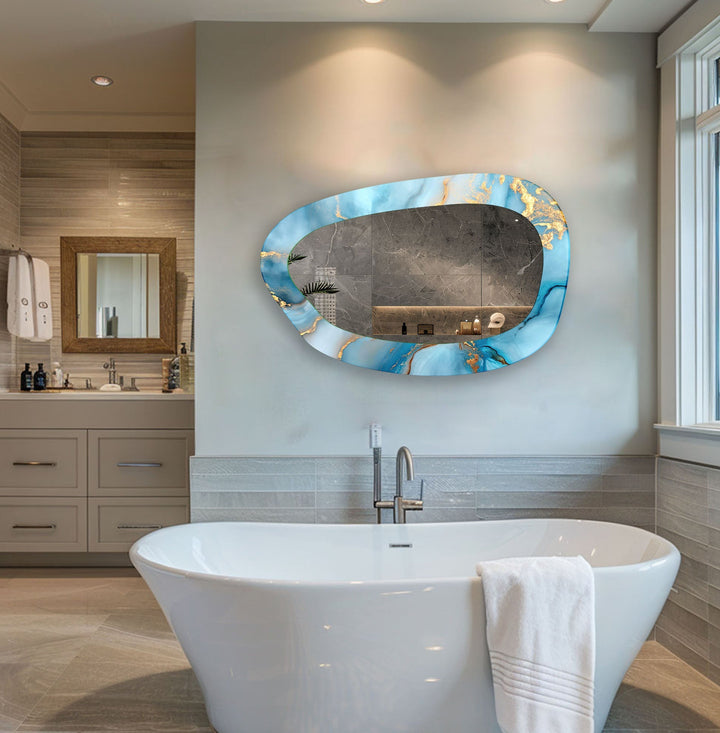 Stylish wall mirrors designed with sleek frames to elevate the aesthetic of any room

