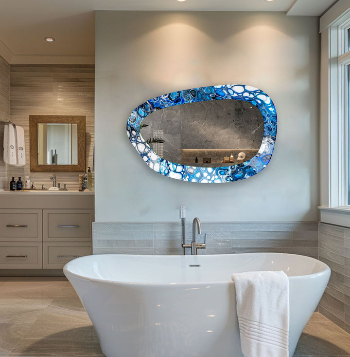 Stylish wall mirrors crafted with clean lines to complement modern interiors
