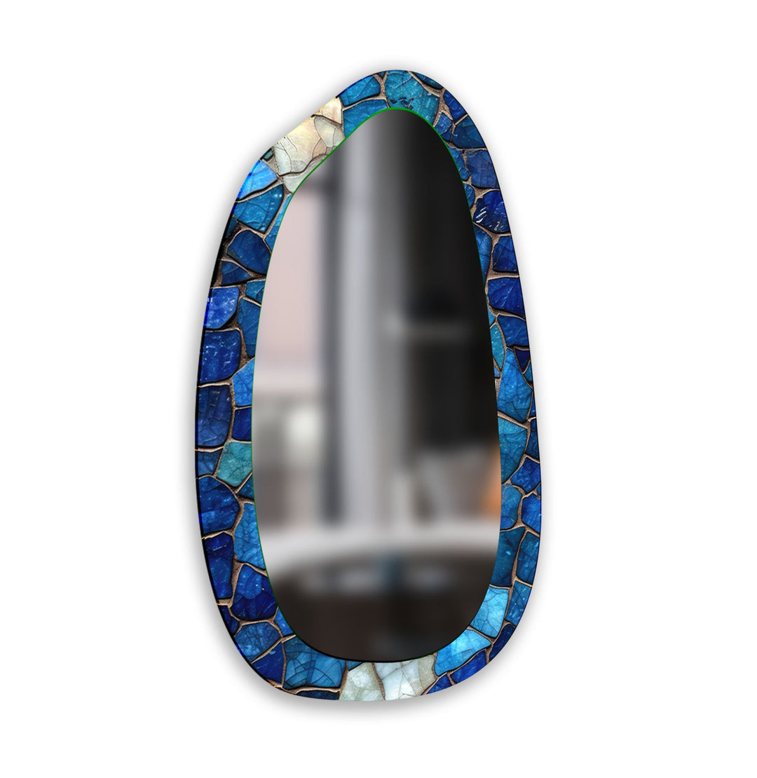 Mosaik-Marmor-Badezimmer-Glas-Wandspiegel