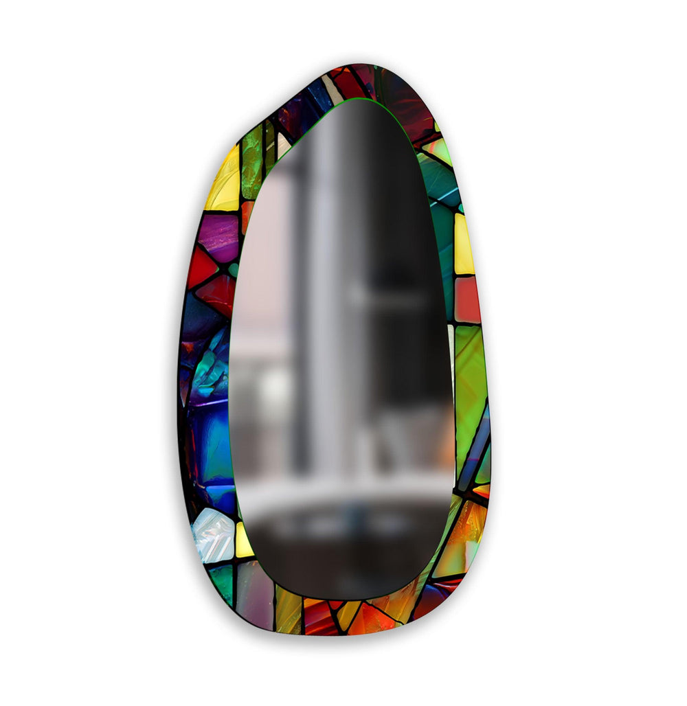 Wall mirrors with sleek frames and reflective surfaces for a modern and minimalistic look
