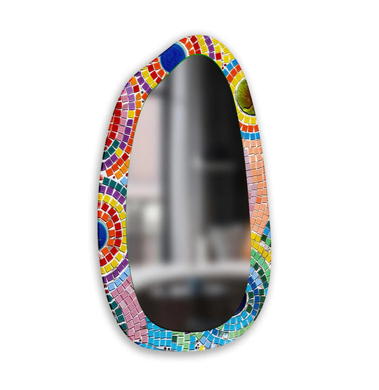 Mirror wall decor with bold designs that serve as a stunning focal point in any room
