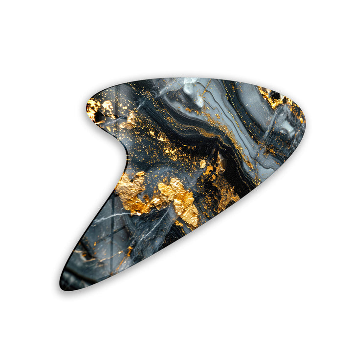 Modern Gold Marble Glass Wall Art, art glass wall art, glass wall art pictures
