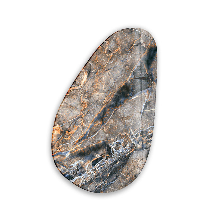 Elegant Beige Marble Glass Wall Art, glass image printing, glass prints from photos
