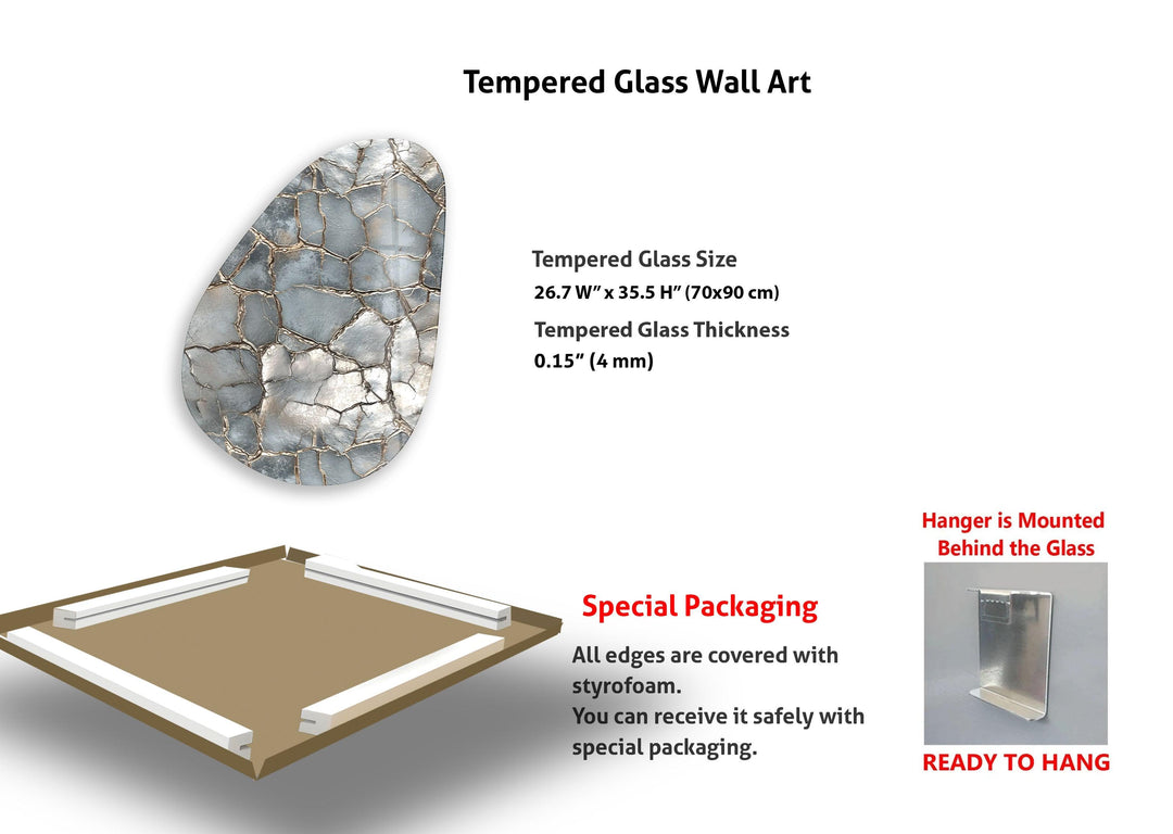 Modern Silver Abstract Glass Wall Art, art glass wall art, glass wall art pictures
