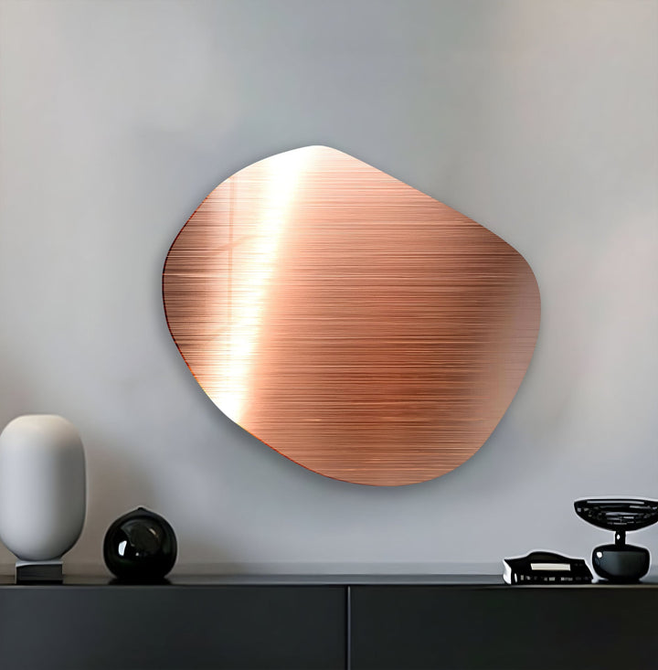 Modern Orange Panel Glass Wall Art, photo print on glass, prints on glass wall art
