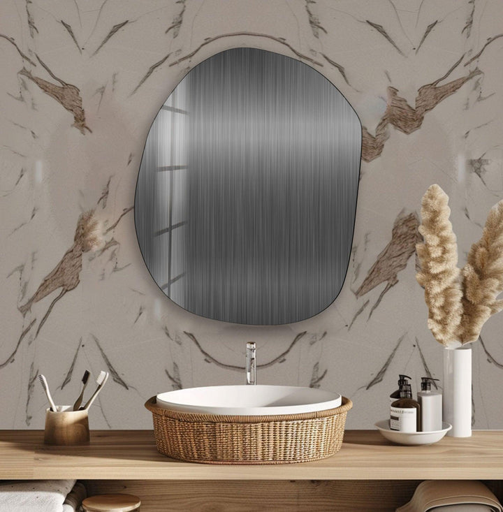 Modern Grey Panel Glass Wall Art, glass image printing, glass prints from photos
