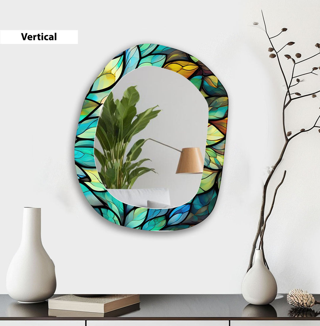 Mirror wall decor with creative frames and reflective details to elevate your home interior
