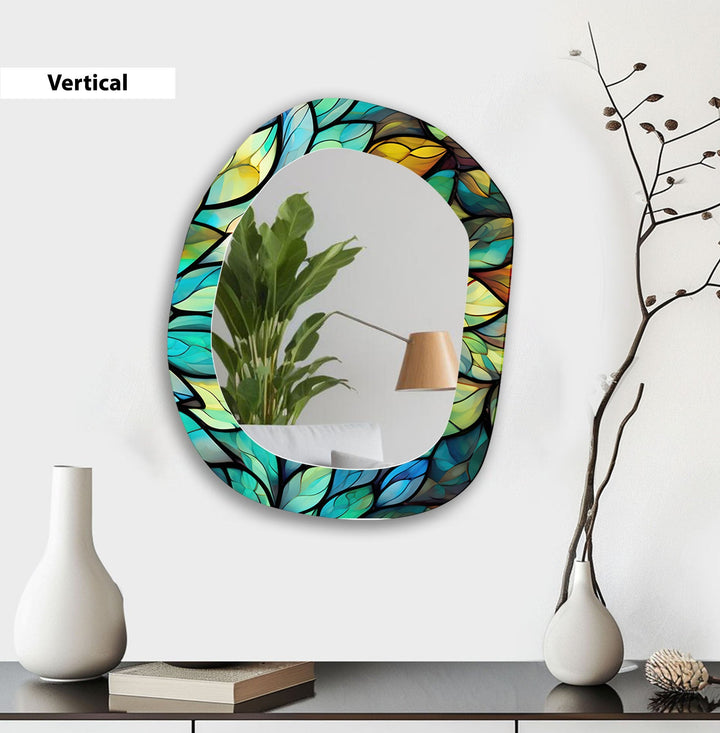 Mirror wall decor with creative frames and reflective details to elevate your home interior
