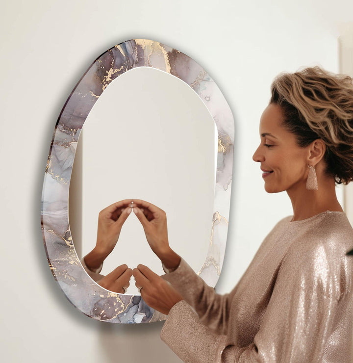 Wall mirrors featuring intricate patterns for a decorative piece that transforms your space
