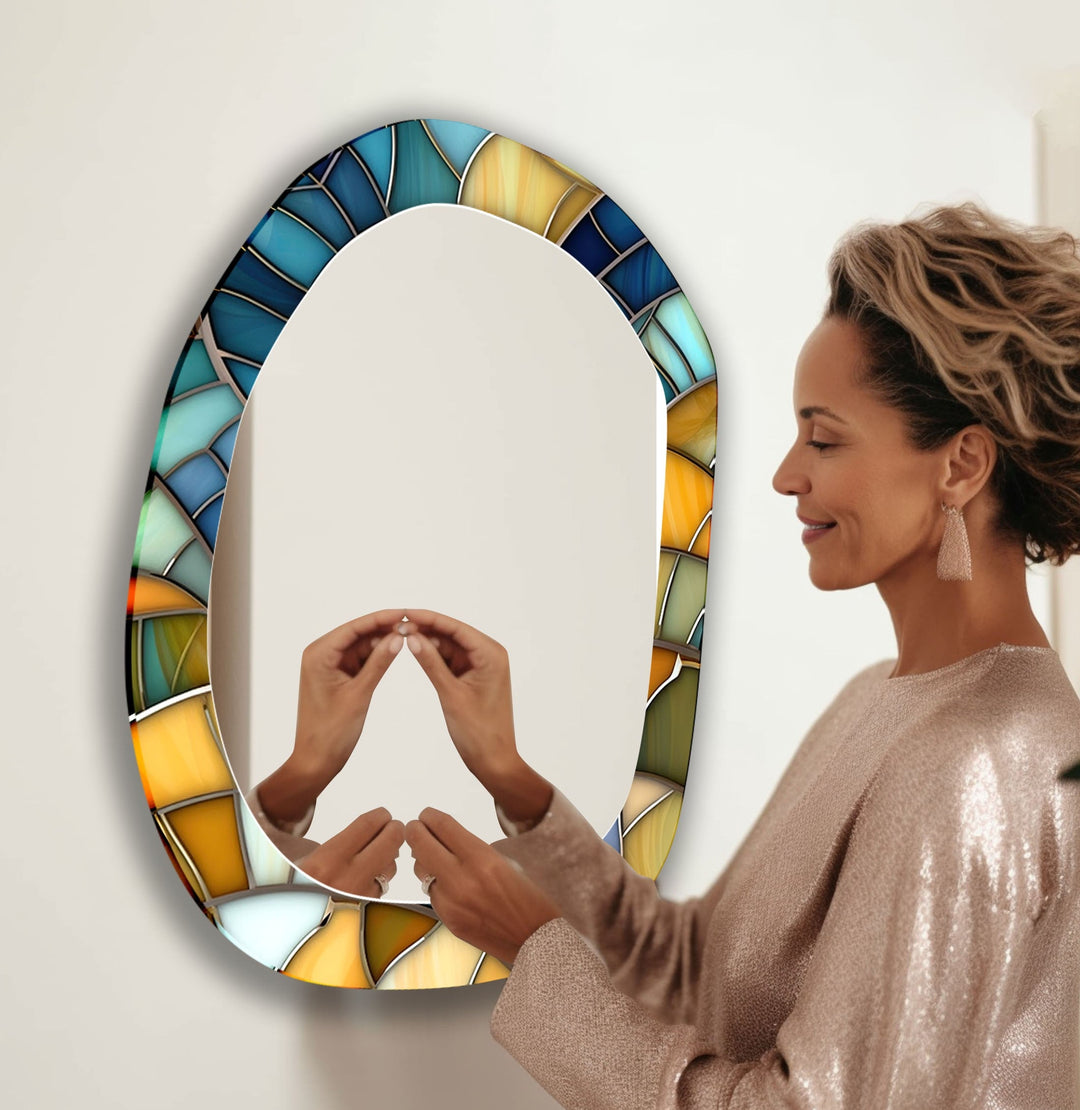 Stylish wall mirrors designed with modern aesthetics to complement any decor theme
