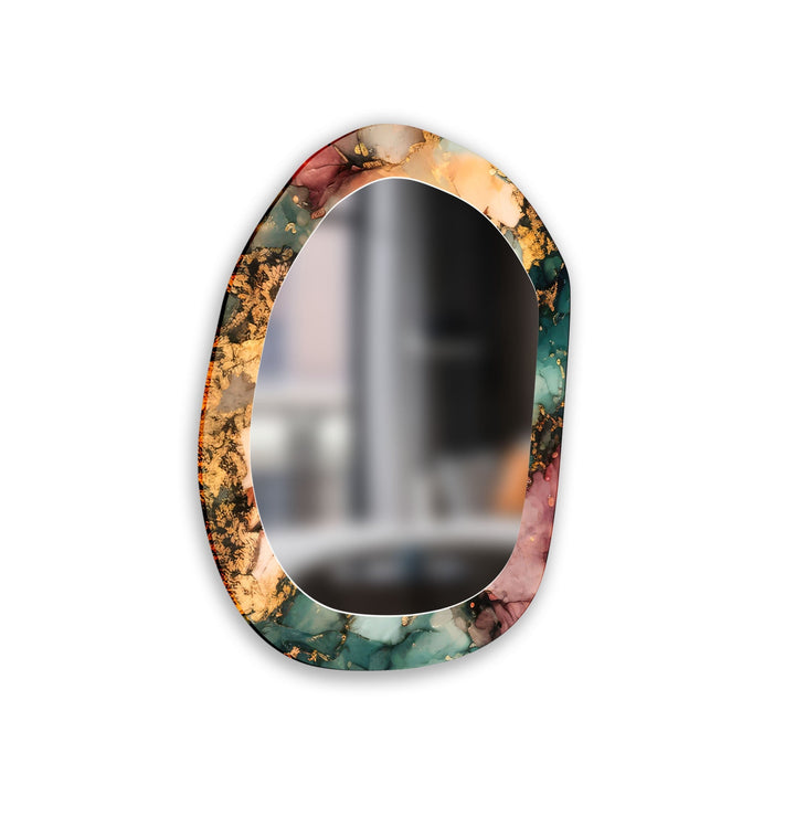 Decorative wall mirror featuring elegant details to enhance your home’s ambiance
