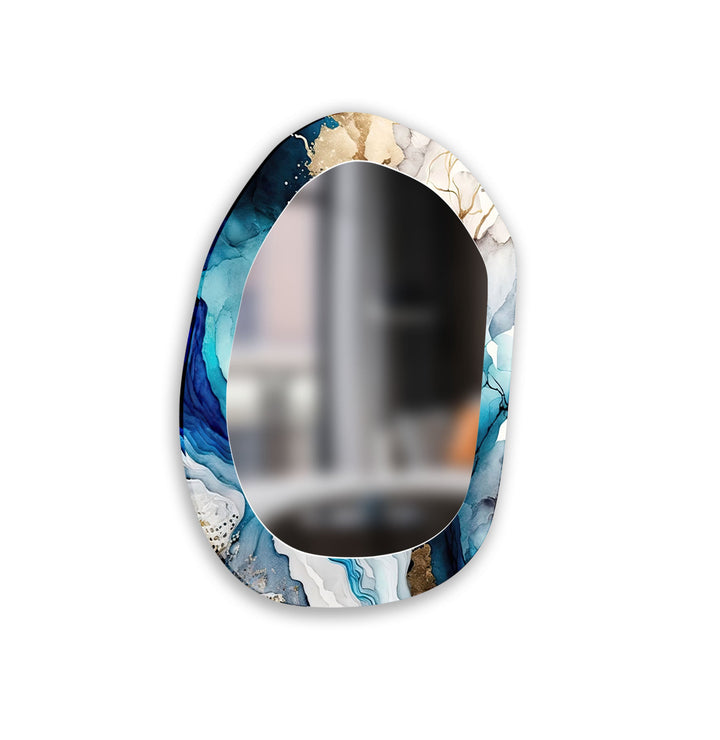 Mirror wall art blending contemporary elegance with artistic flair to enhance your walls
